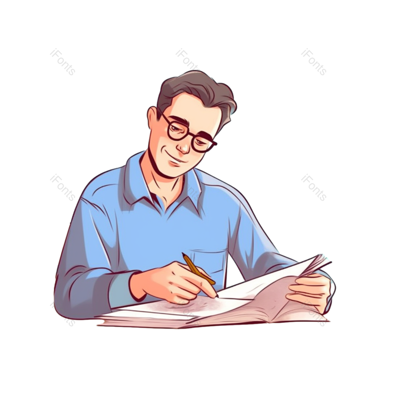 元素图片,卡通元素,父亲节PNG,儿童免抠素材